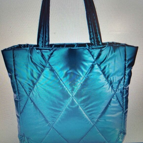 Brand New Victioria's Secret Puffer Tote - Picture 1 of 4